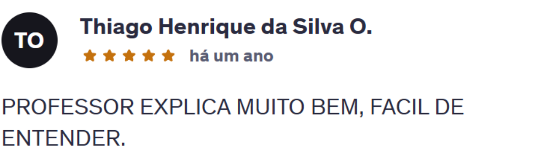 Print de depoimento 1